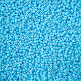 11/0 Preciosa Seed Beads Aqua Chalk Dyed Solgel #43245